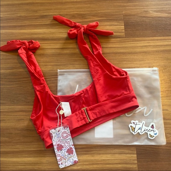 ❗️SOLD❗️Toluca Swim Clara Tie Top - Picture 3 of 11